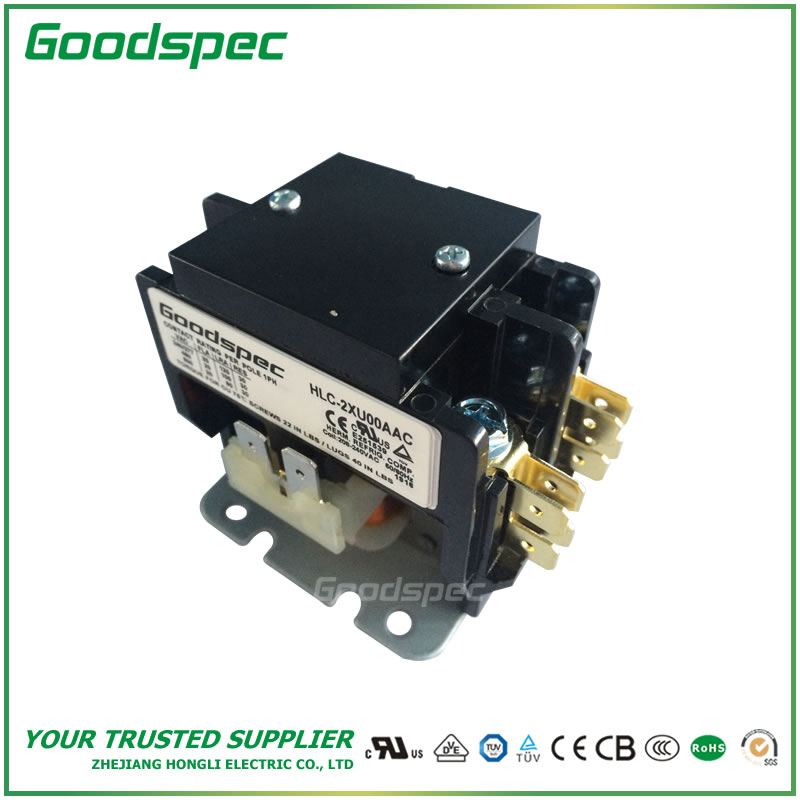 HLCY2XU00AAC(2P/20A/208-240VAC) DEFINITE PURPOSE CONTACTOR