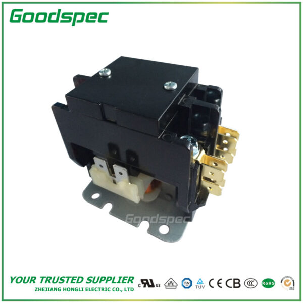 HLC-2XU01AAC-002.jpg HLC-2XU01AAC(2P/25A/208-240VAC) Definite Purpose Contactor