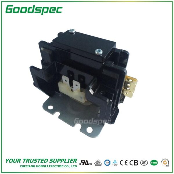 products-HLC-1NT01AAC-003.jpg HLC-1NT01AAC(1P/25A/120VAC)Definite Purpose Contactor