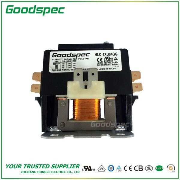 products-HLC-1XU04GG-001.jpg HLC-3XV04CG(3P/40A/277VAC) DEFINITE PURPOSE CONTACTOR