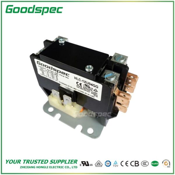 products-HLC-1XU04GG.jpg HLC-3XV04CG(3P/40A/277VAC) DEFINITE PURPOSE CONTACTOR