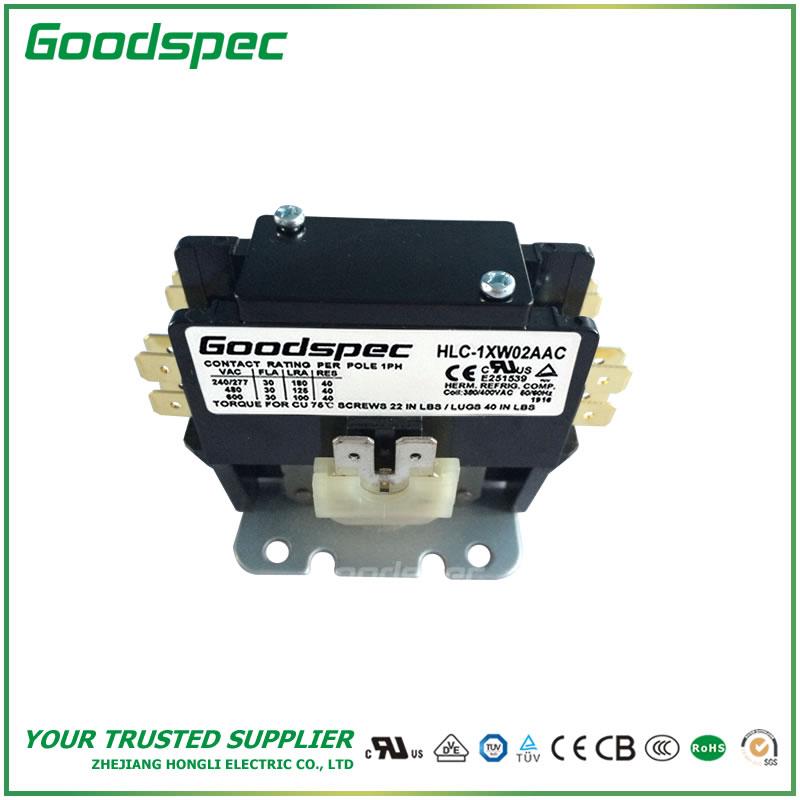 products-HLC-1XW02AAC-001.jpg HLC-1XW02AAC(1P/30A/380-400VAC) DEFINITE PURPOSE CONTACTOR