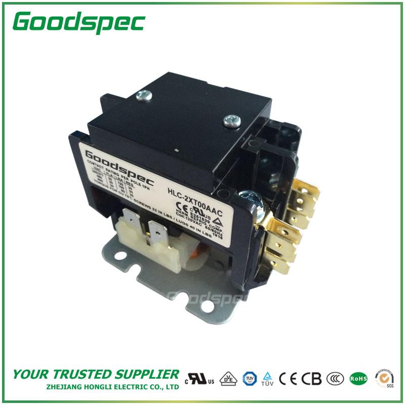 products-HLC-2XT00AAC.jpg HLC-2XT00AAC(2P/20A/120VAC)Definite Purpose Contactor