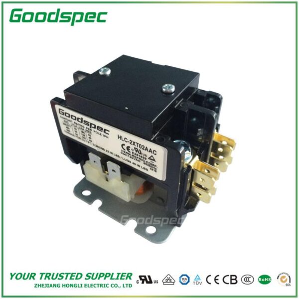 HLC-2XT02AAC(2P/30A/120VAC) DEFINITE PURPOSE CONTACTOR