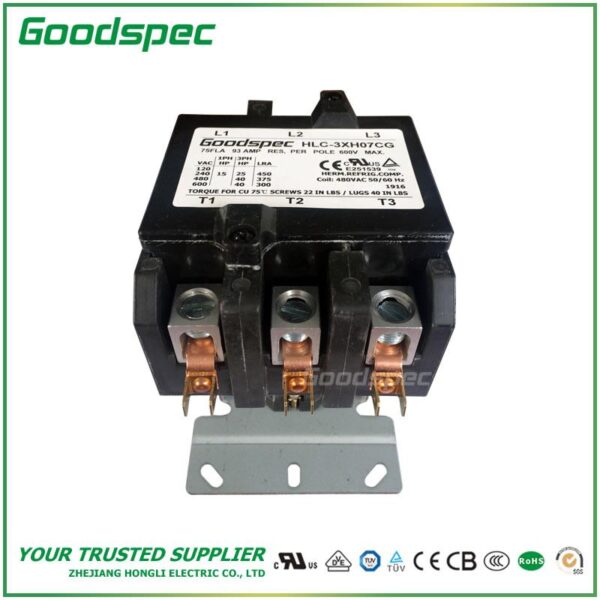 HLC-4XU02CY(4P/30A/208-240V) DEFINITE PURPOSE CONTACTOR