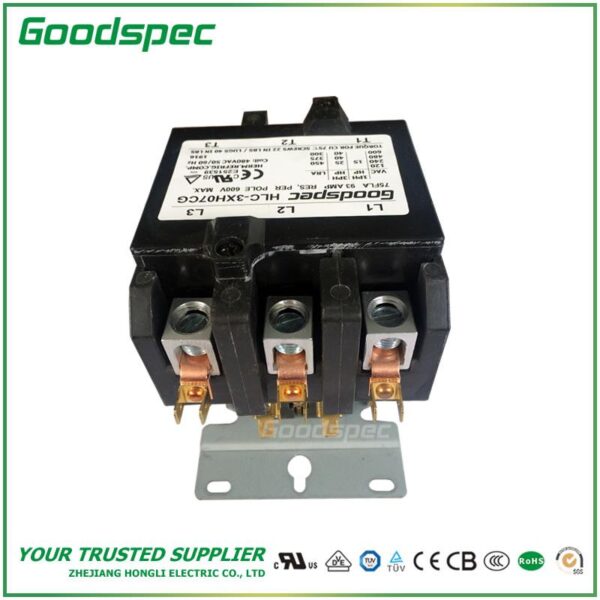 products-HLC-3XH07CG-004.jpg HLC-4XU01CY(4P/25A/208-240V) DEFINITE PURPOSE CONTACTOR