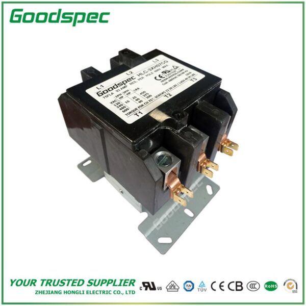 HLC-4XU02CY(4P/30A/208-240V) DEFINITE PURPOSE CONTACTOR