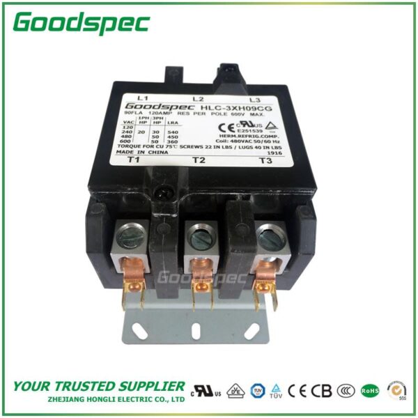 HLC-4XT04CG(4P/40A/120V) DEFINITE PURPOSE CONTACTOR