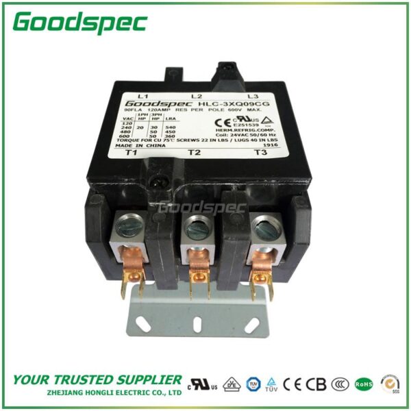HLC-1NU04GG(1P/40A/208-240VAC) DEFINITE PURPOSE CONTACTOR