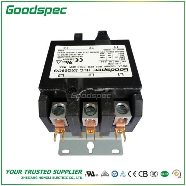 HLC-1NU04GG(1P/40A/208-240VAC) DEFINITE PURPOSE CONTACTOR