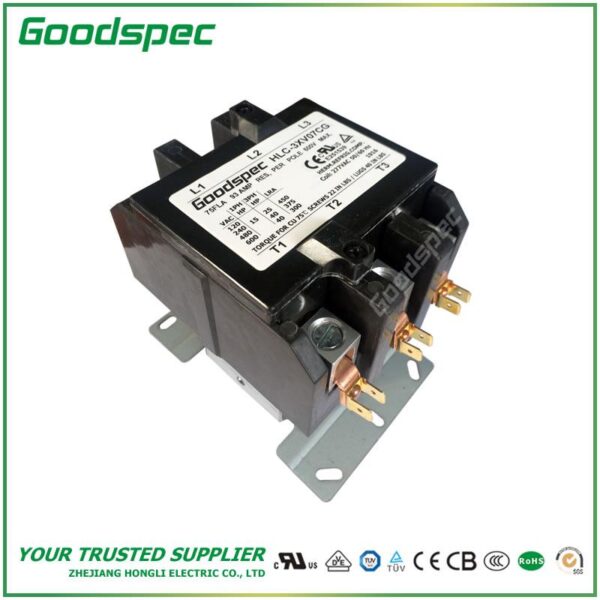 products-HLC-3XV07CG.jpg HLC-1NQ04GG(1P/40A/24VAC) DEFINITE PURPOSE CONTACTOR