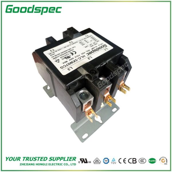 products-HLC-3XW07CG-003.jpg HLC-1NT04GG(1P/40A/120VAC) DEFINITE PURPOSE CONTACTOR