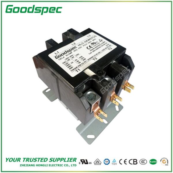 products-HLC-3XW07CG.jpg HLC-1NT04GG(1P/40A/120VAC) DEFINITE PURPOSE CONTACTOR
