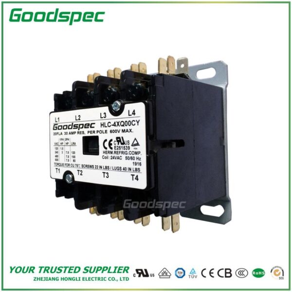 HLC-3XQ07CG(3P/75A/24VAC)DEFINITE PURPOSE CONTACTOR