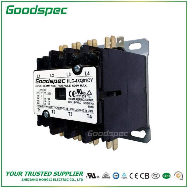 HLC-3XU07CG(3P/75A/208-240VAC)DEFINITE PURPOSE CONTACTOR