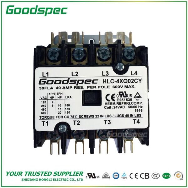 HLC-3XV07CG(3P/75A/277VAC)DEFINITE PURPOSE CONTACTOR