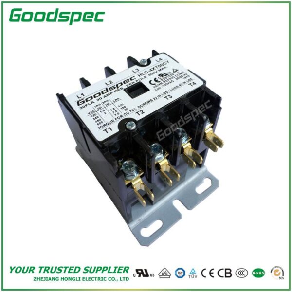 HLC-3XW07CG(3P/75A/380-400VAC)DEFINITE PURPOSE CONTACTOR