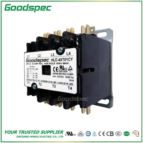 products-HLC-4XT01CY.jpg HLC-3XT09CG(3P/90A/120VAC)DEFINITE PURPOSE CONTACTOR