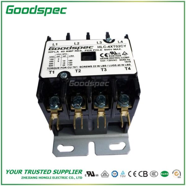 HLC-3XV09CG(3P/90A/277VAC)DEFINITE PURPOSE CONTACTOR