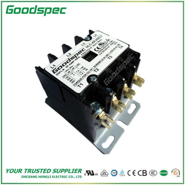 HLC-3XW09CG(3P/90A/380-400VAC)DEFINITE PURPOSE CONTACTOR