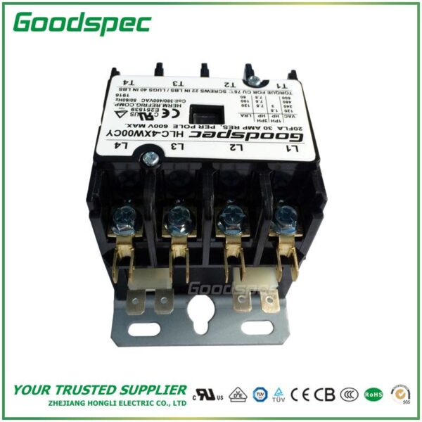 products-HLC-4XW00CY-003.jpg HLC-3XV05CG(3P/50A/277VAC)DEFINITE PURPOSE CONTACTOR