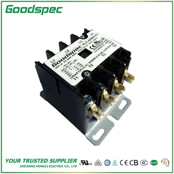 HLC-3XT00CY(3P/20A/120VAC)DEFINITE PURPOSE CONTACTOR