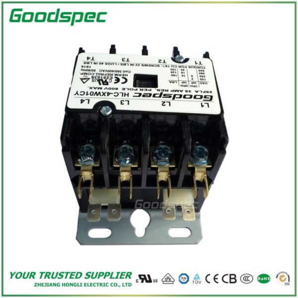 HLC-3XT00CY(3P/20A/120VAC)DEFINITE PURPOSE CONTACTOR