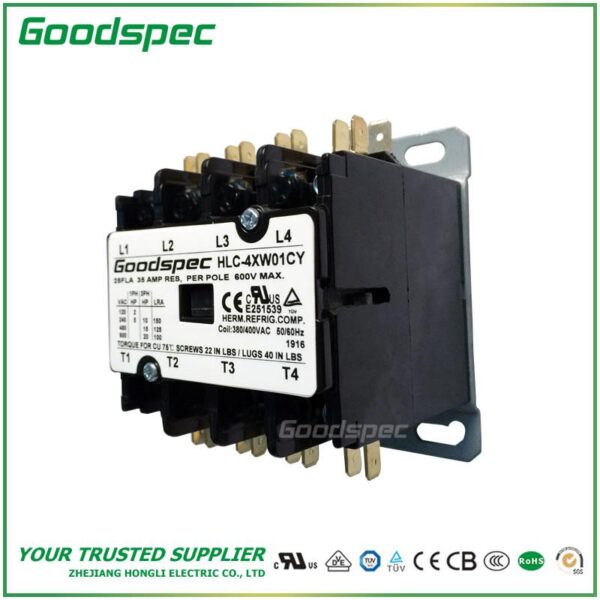 HLC-3XT01CY(3P/25A/120VAC)DEFINITE PURPOSE CONTACTOR