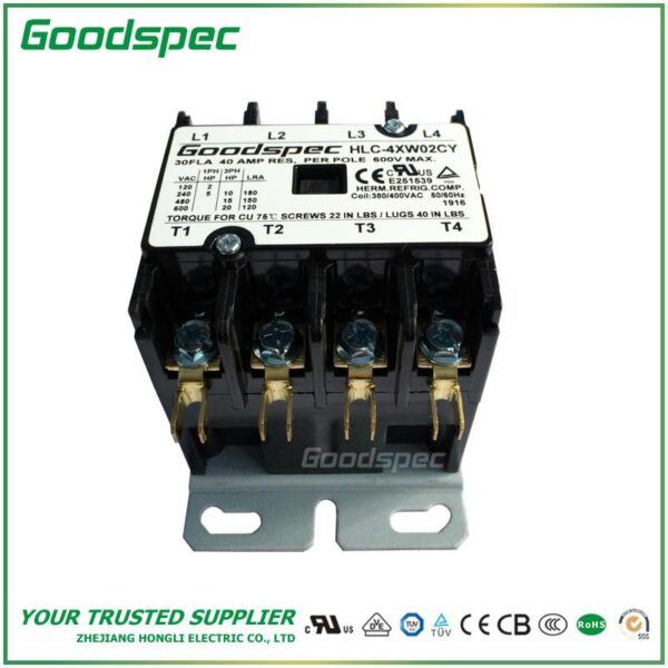 HLC-3XT01CY(3P/25A/120VAC)DEFINITE PURPOSE CONTACTOR