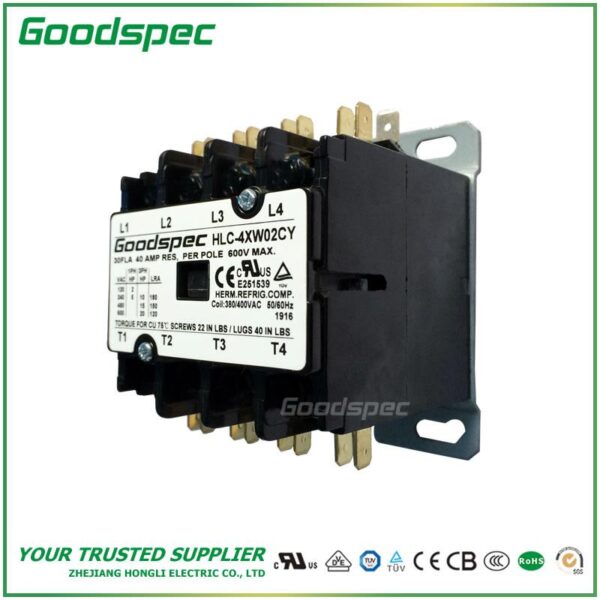 HLC-3XT02CY(3P/30A/120VAC)DEFINITE PURPOSE CONTACTOR