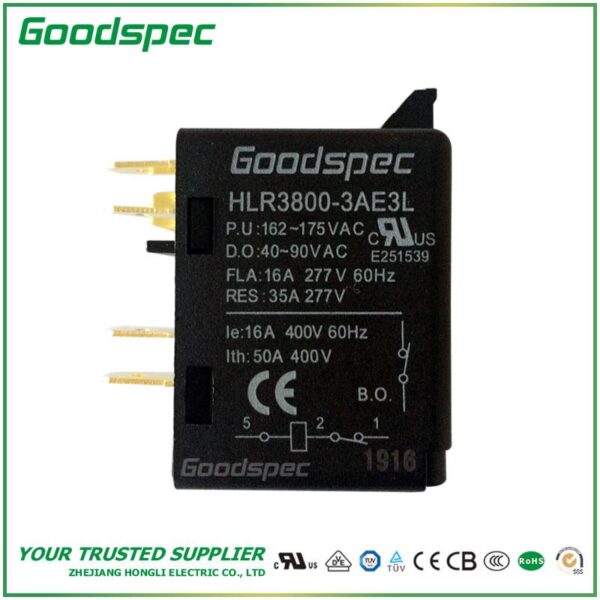 products-HLR3800-3AE3L-003.jpg HLR3800-3AE3L POTENTIAL TYPE MOTOR STARTING RELAY